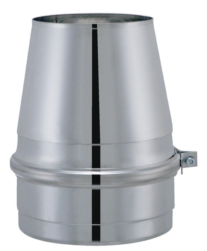 Cône de finition toiture, Inox