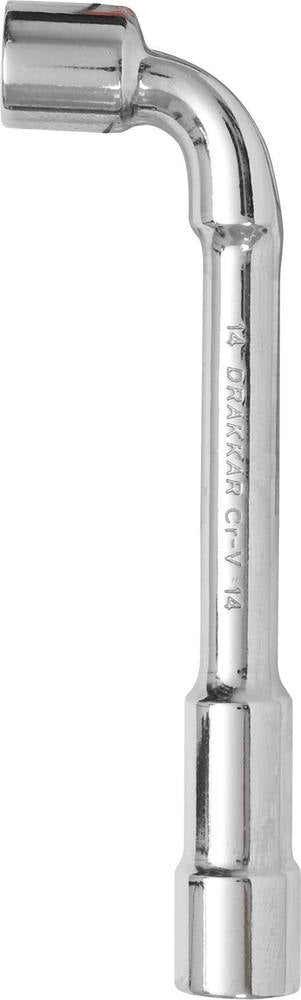 Clés Pipe Débouchées 6 pans/6 pans 8/19mm - 9 pcs