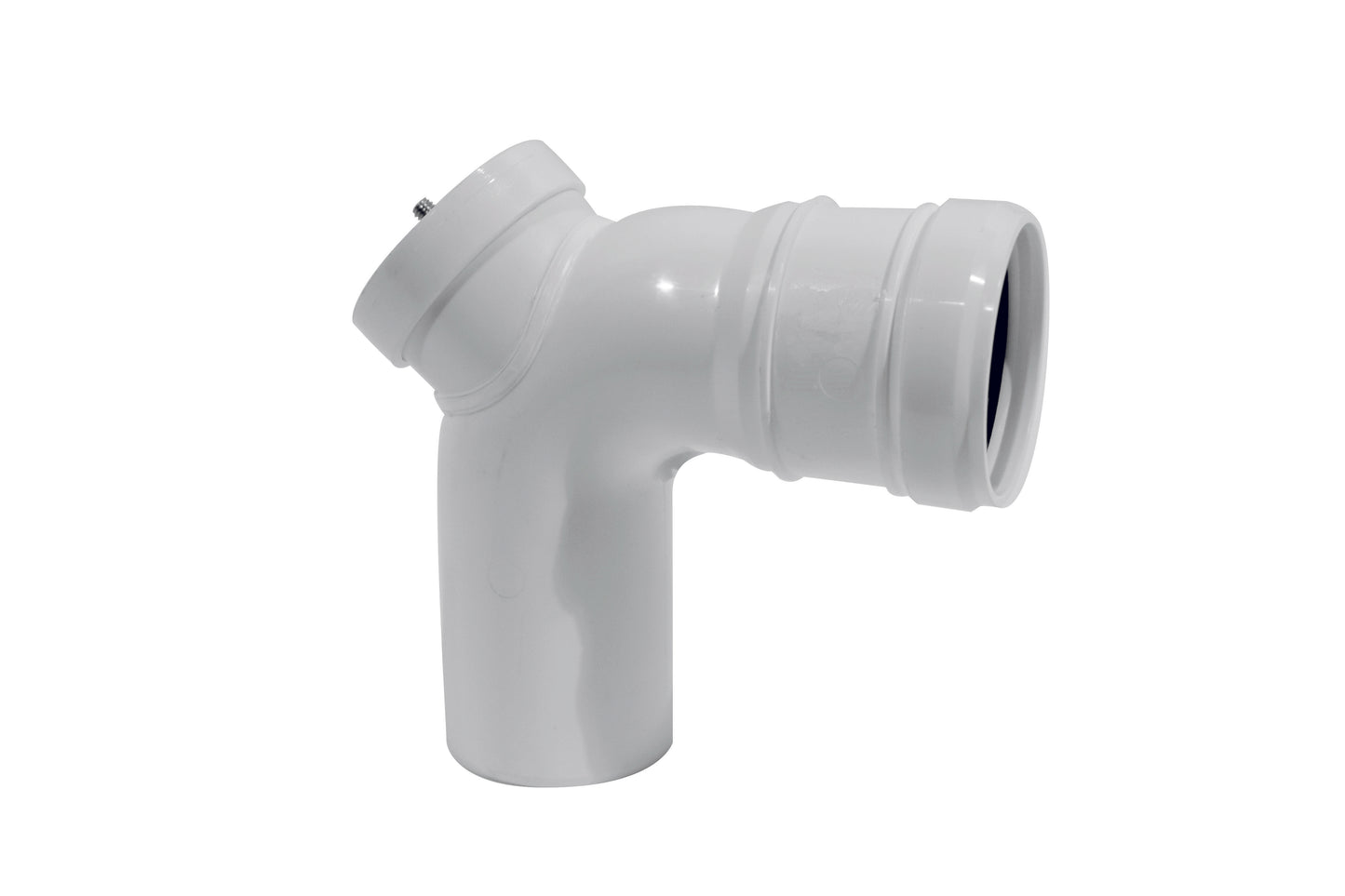 Coude 87 ° de Visite pour Conduit Simple Paroi