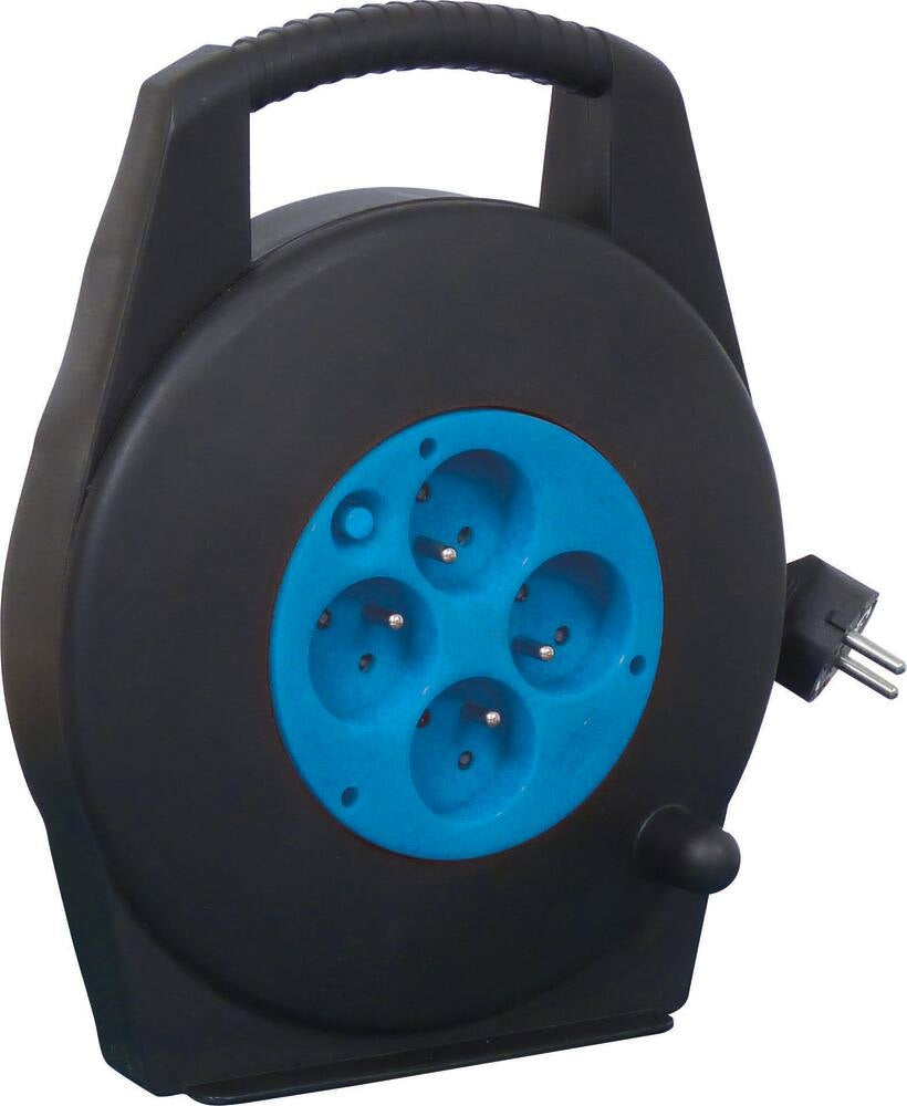 Enrouleur Électrique HO5VV-F 10m 3G1,5mm² 230V 4 prises