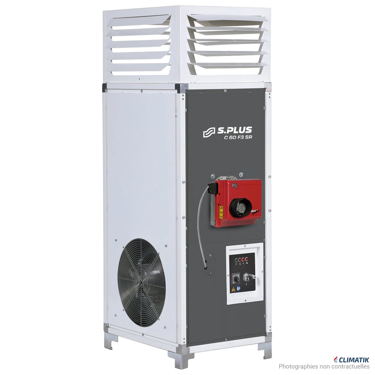 Générateur Air Chaud Fioul/Gaz COMPAC 60 F3 SR