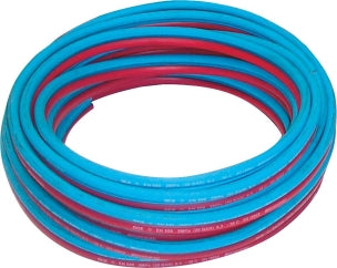 Tuyaux Jumelés Oxygène et Acétylène 6,3x12mm Couronne 25m