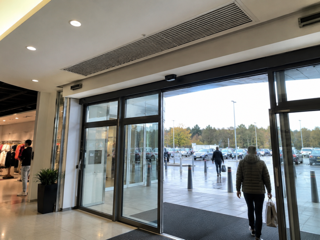 Rideau d'Air Chaud : la barrière invisible pour un climat intérieur maîtrisé