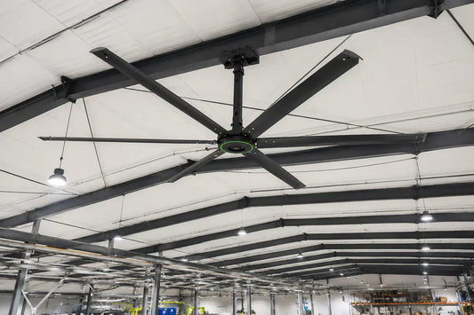 Ventilateur HVLS : fonctionnement, avantages et applications en industrie