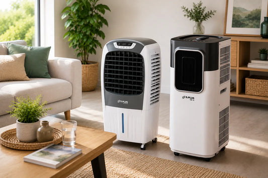 climatiseur et rafraichisseur d'air en situation