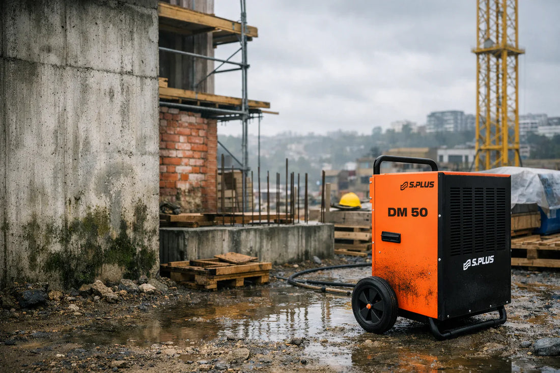 Déshumidification de Chantier : la clé pour respecter vos délais de livraison