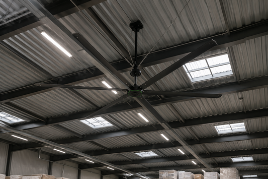 Déstratificateur d'Air : l'Allié Indispensable des Grands Volumes Industriels