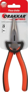 Pince Droite 160mm Demi-Ronde Bi-Matière