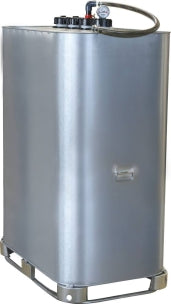 Cuve Stockage Gasoil Galvanisée 1000L Double Paroi Pré équipée