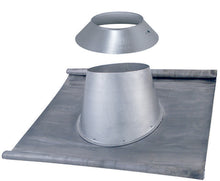 Solin plomb + larmier Inox pente 25/45°