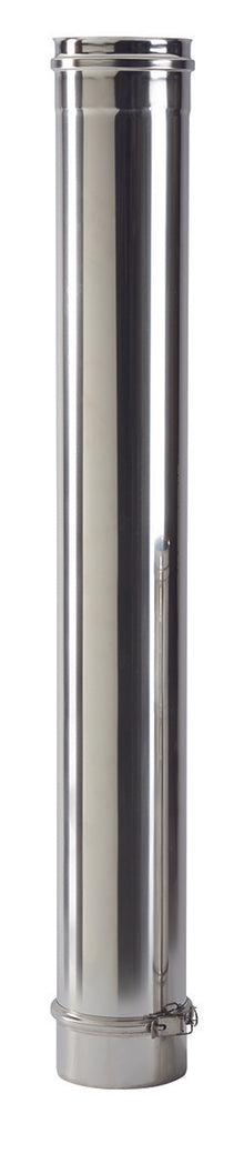 Tuyau Longueur  500 mm Inox - simple paroi