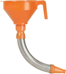 Entonnoir Droit 160mm avec Flexible Métallique/Filtre/poignée