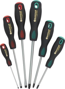 Tournevis Plat/Pozidriv® 6 pcs