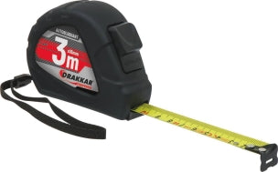 Mètre Mesure Ruban Autoblocant 3m 16mm Boîtier ABS