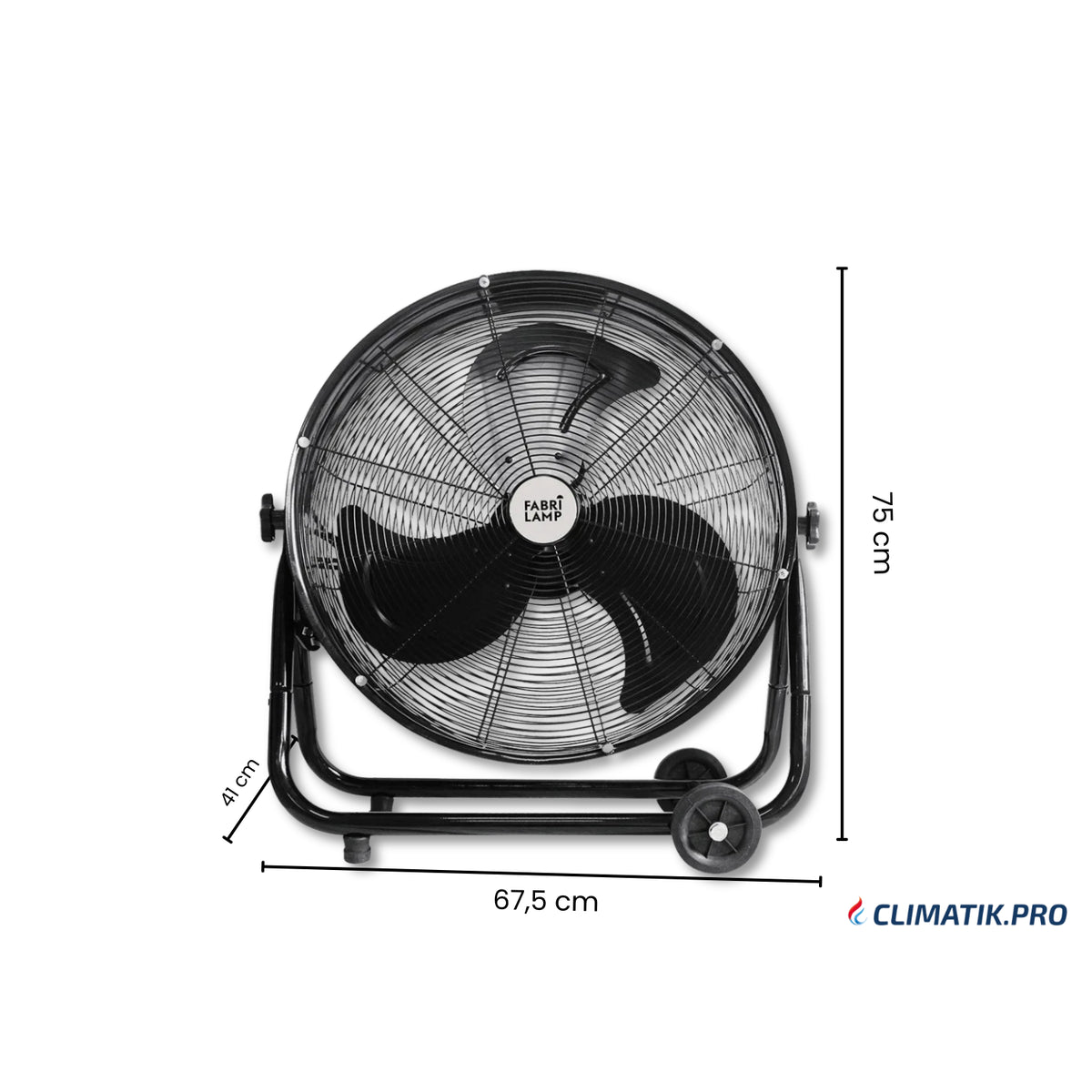 Ventilateur Industriel de sol Poniente 180 W