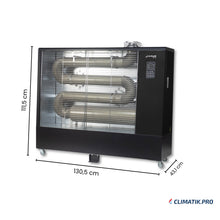 Radiant Infrarouge Silencieux RS 18