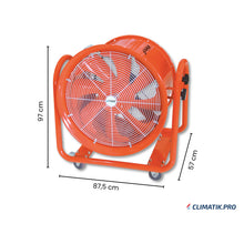 Extracteur d'air industriel mobile VG 70 PRO