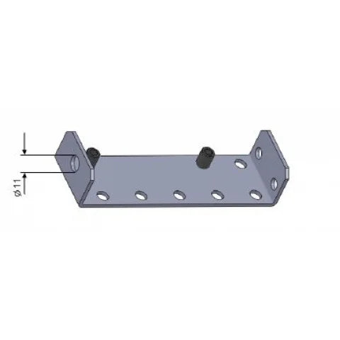 Support pour rideau d'air chaud GUARD PRO