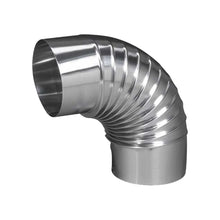 Coude 90° Aluminium ø80