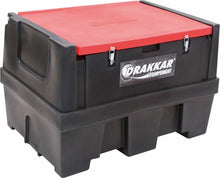 Cuve Ravitaillement Gasoil PE 450L avec Pompe Gasoil 12V 45 l/min et Pistolet Automatique/Capot