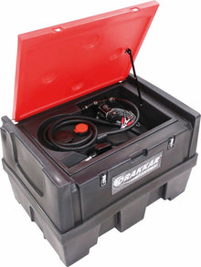 Cuve Ravitaillement Gasoil PE 450L avec Pompe Gasoil 12V 45 l/min et Pistolet Automatique/Capot 2