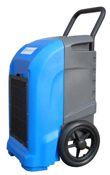 Déshumidificateur mobile professionnel, afficheur, pompe de relevage et dégivrage par gaz chaud R290 - 65 L/Jour