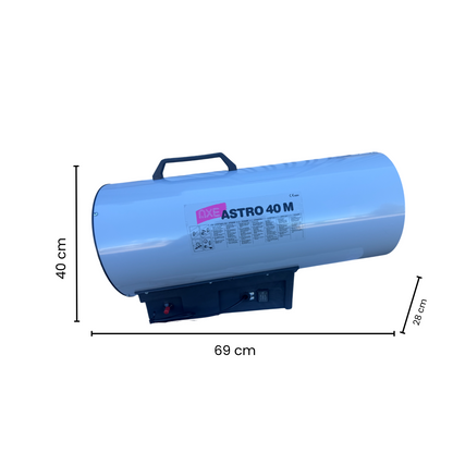 Générateur à Air Chaud Gaz Propane 43,50 kW ASTRO 40 M