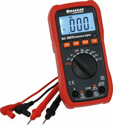 Multimètre Digital échelle Auto Cat III 600V Sonde Température 2