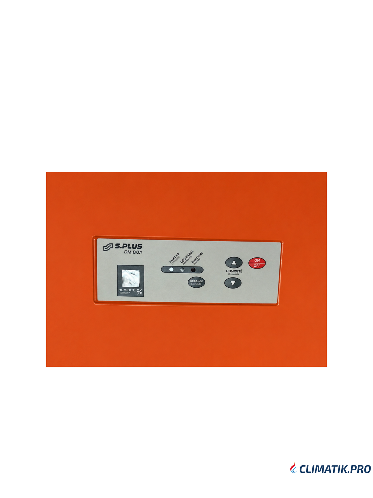 Déshumidificateur Industriel à gaz chaud DM 80.1P avec pompe