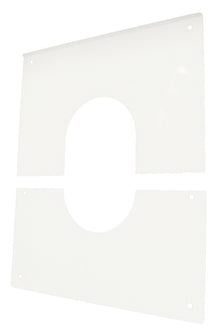 Plaque de Propreté Blanche 2 parties pour Concentrique