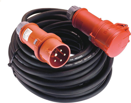 Rallonge Électrique HO7RN-F 10m 5G2,5mm² 400V