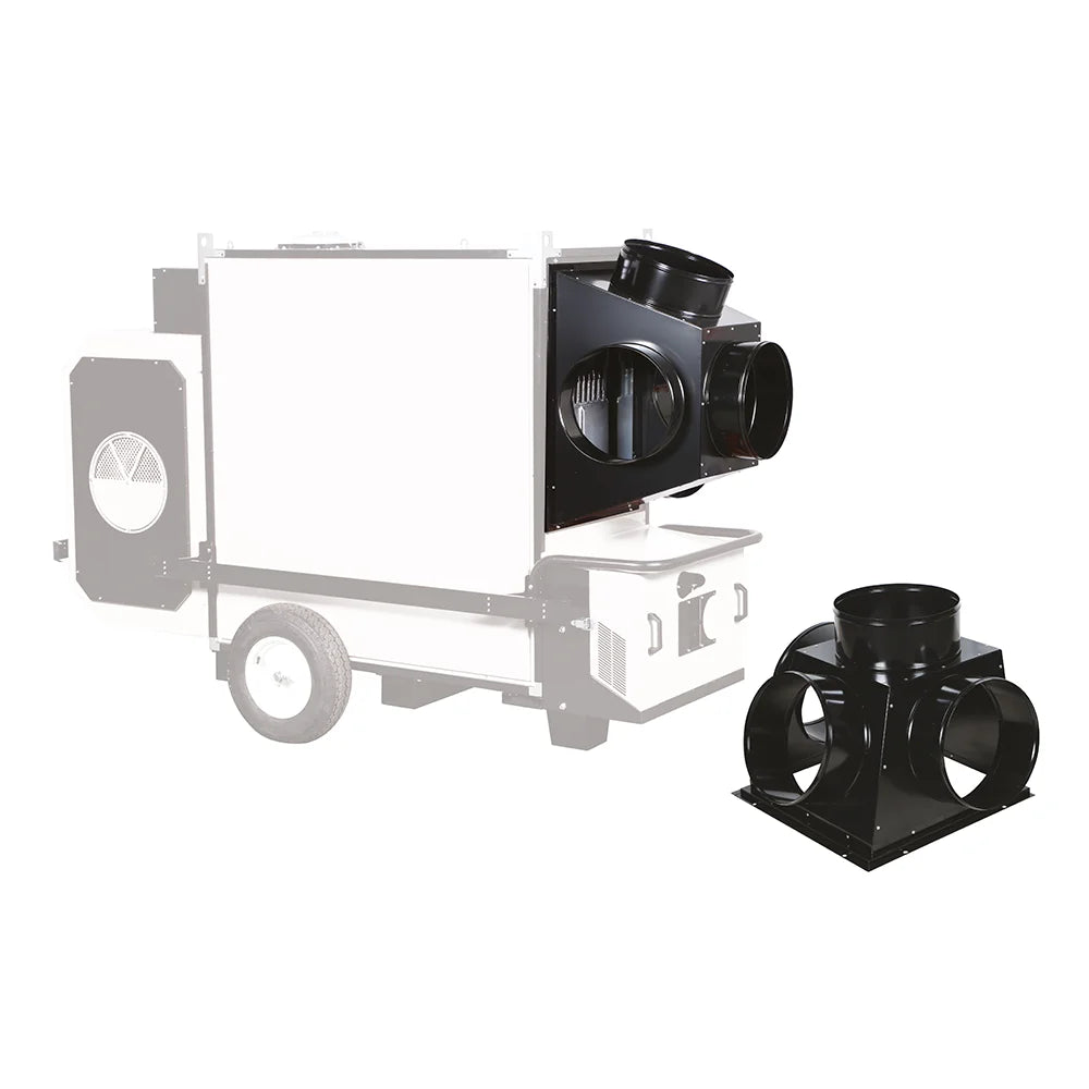 Tête Soufflage 4 voies ø350 mm JUMBO 185 C