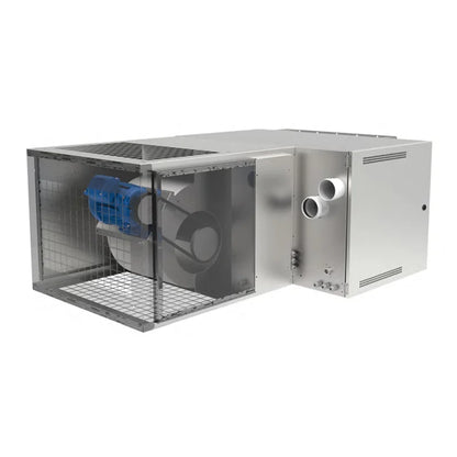 Aérotherme gaz centrifuge AC SEET - Vue arrière