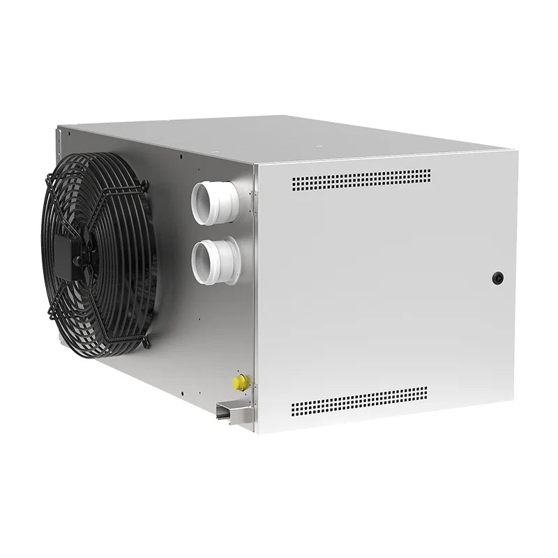 Aérotherme gaz hélicoïde AH SEET - Vue arrière