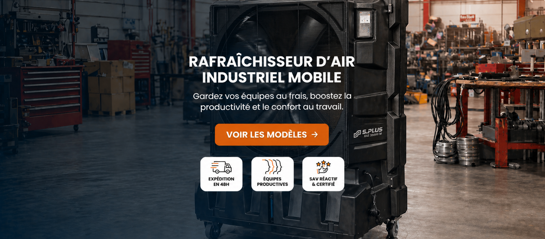 banniere rafraichisseur air
