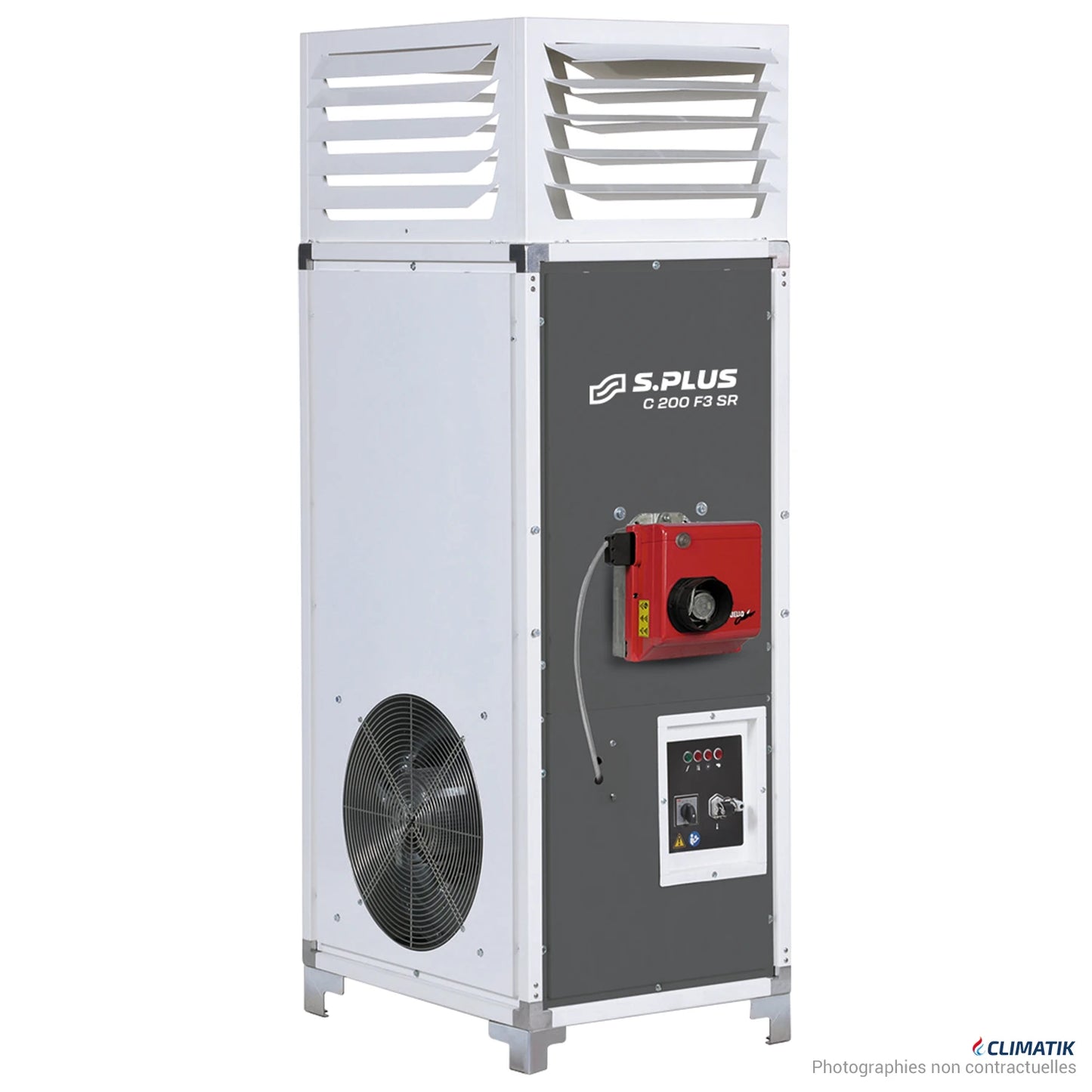 Générateur Air Chaud Fioul/Gaz COMPAC 200 F3 SR