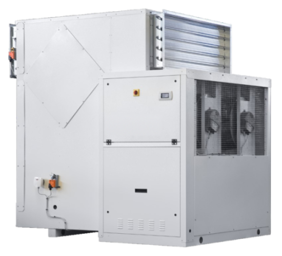Déshumidificateur d'air double flux avec freecooling pour piscine 13000 m³/h - 62 L/h