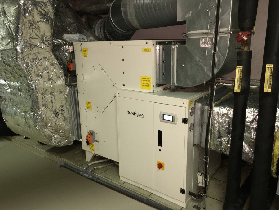 Déshumidificateur d’Air Double Flux avec Freecooling et Condenseur Externe STR 130