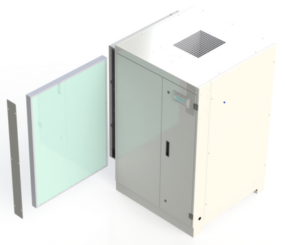 Déshumidificateur d'air gainable piscine  avec Ventilo Centrifuge et Console Graphique SP 1900 VC