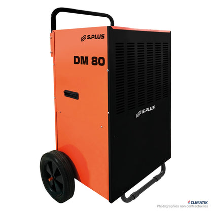Déshumidificateur Industriel à gaz chaud DM 80.1P avec pompe