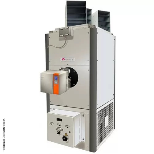 Générateur Air Chaud Fioul avec Brûleur + Plénum SB 150