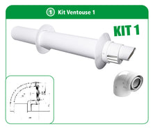 Kit Ventouse Horizontale C1