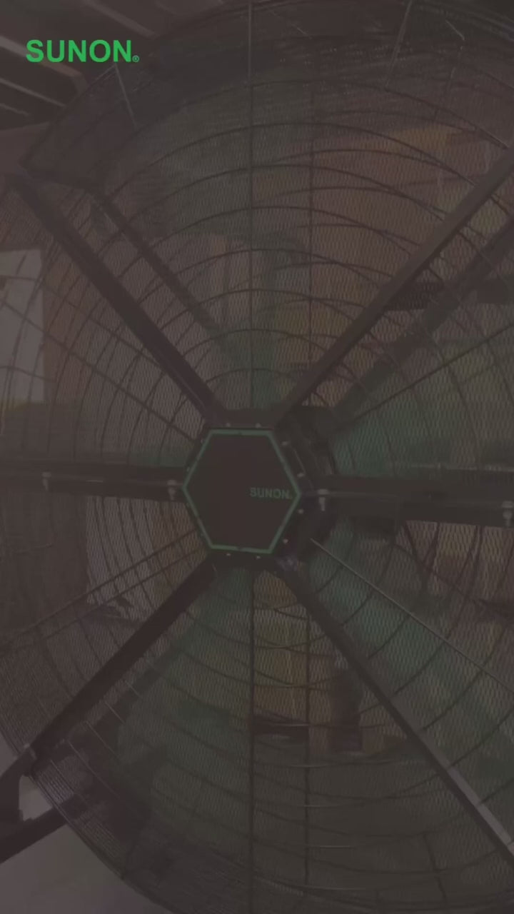 Charger la vidéo : Portable HVLS fan