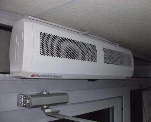 Rideau d'air Chaud JET 