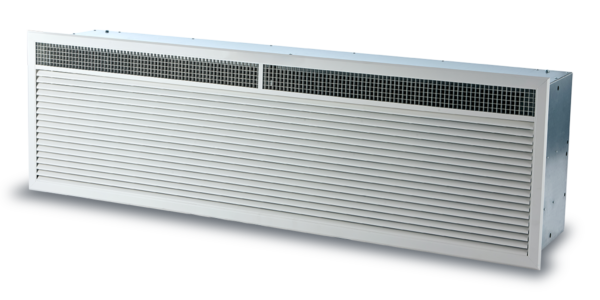 Rideau d'air électrique 12-18 kW Encastré 1,5 mètre