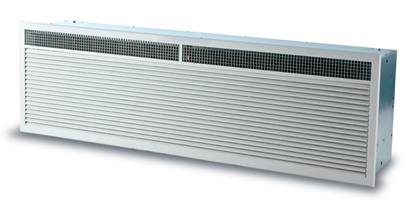 Rideau d'air à eau chaude 12 kW Encastré 1 mètre