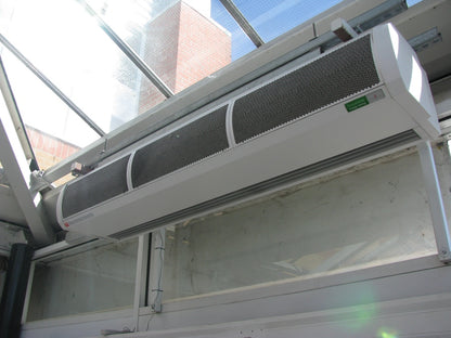 Rideau air eau chaude T150W