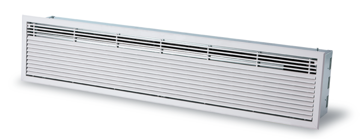 Rideau d'air électrique 4,5-9 kW Encastré 1 mètre