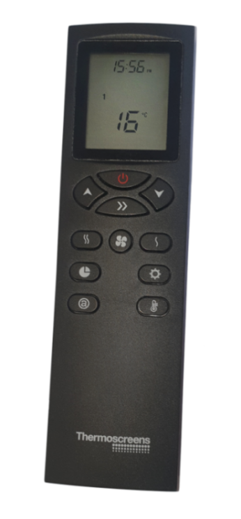 Telecommande rideau Air Chaud 
