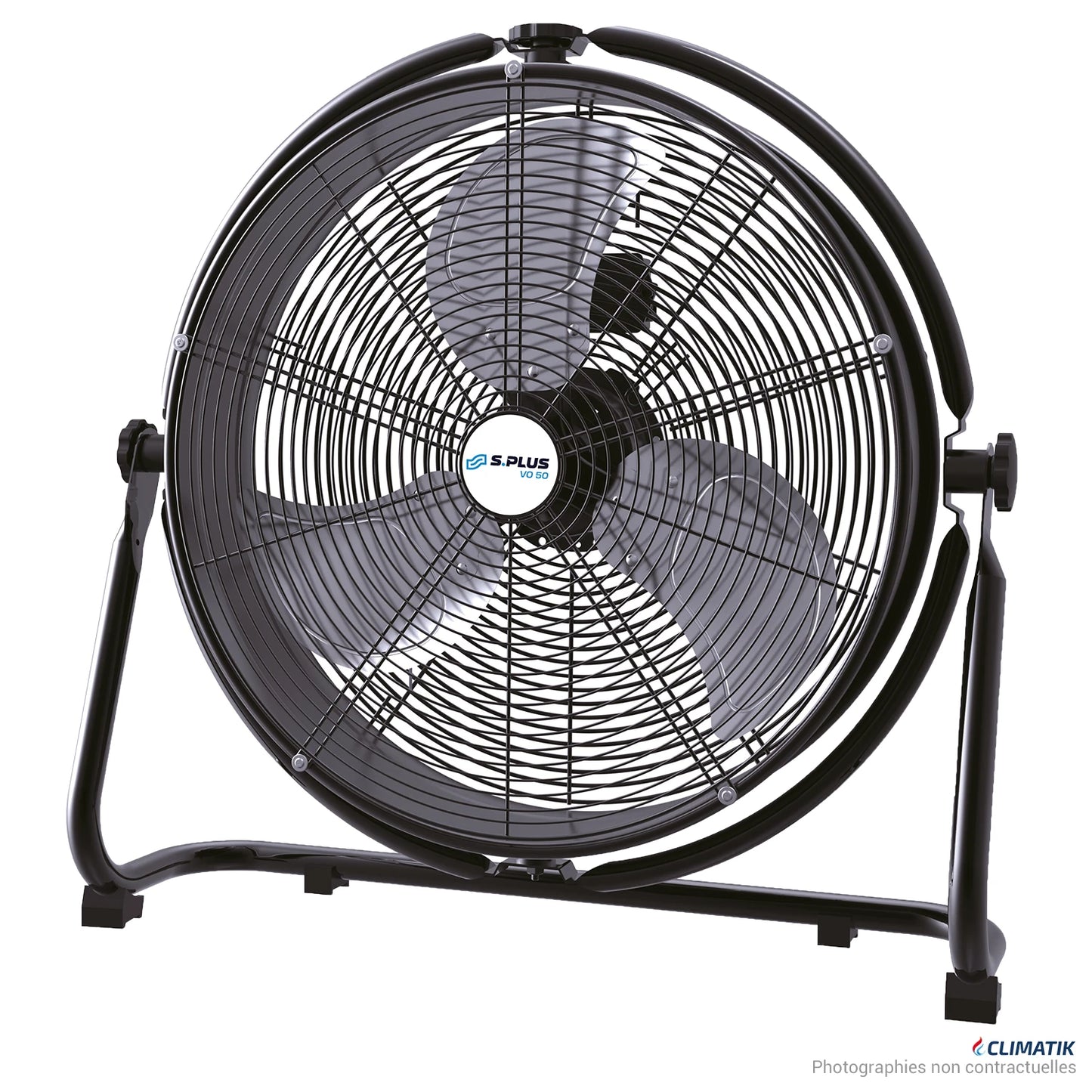 Ventilateur industriel mural et sol VO 50 brasseur d'air professionnel de la marque S.PLUS